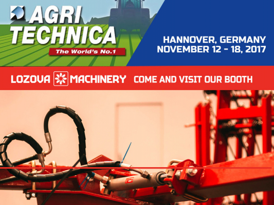 LOZOVA MACHINERY at AGRITECHNICA-2017: world premiere of innovations in agricultural machine building