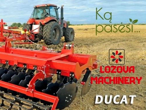 LOZOVA MACHINERY CONTNUES COOPERATION WITH LITHUANIAN FARMERS  