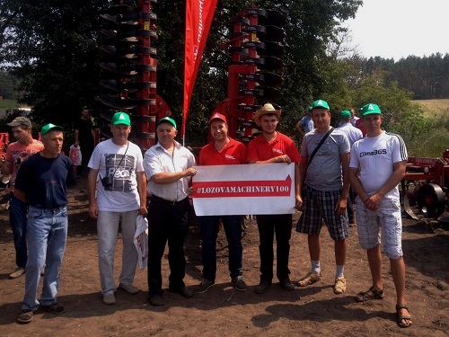 «ЛОЗОВСКИЕ МАШИНЫ» презентовали энергоэффективные агрегаты на Дне поля в Полтавской области