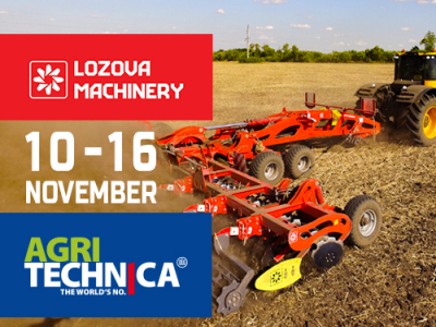 AGRITECHNICA-2019. We invite to come and learn more about LOZOVA MACHINERY!
