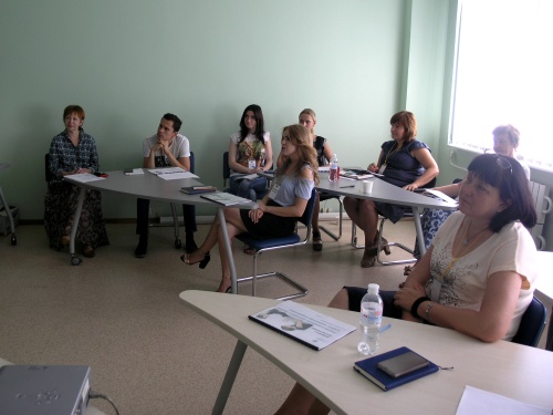 Сотрудники ИГ УПЭК на обучающем тренинге-семинаре