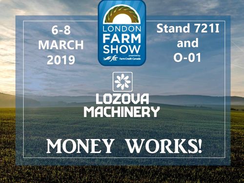 LOZOVA MACHINERY is ready for spring season in Canada