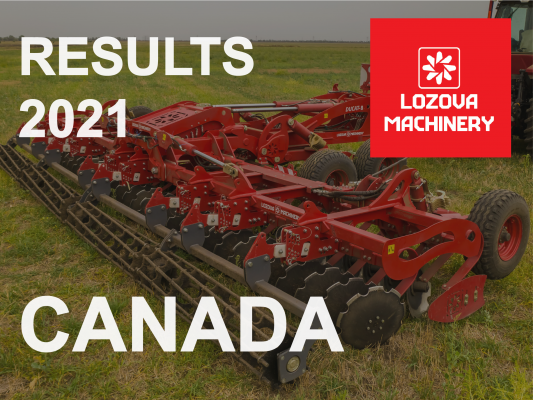 Year-end results show that DUCAT disc harrows have become the most demanded in the Canadian market  