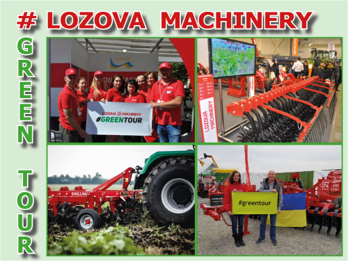 #Green Tour LOZOVA MACHINERY: results and achievements