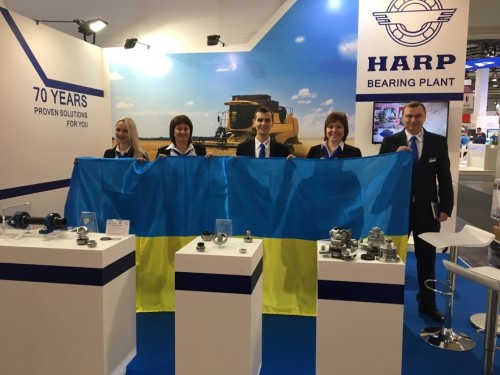 Украинский лидер подшипниковой отрасли ХАРП продемонстрировал миру инновационные решения для эффективного земледелия (Agritechnica 2017)