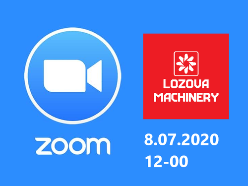 LOZOVA MACHINERY приглашает на видео-конференцию: Zoom
