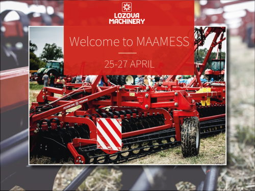 LOZOVA MACHINERY примут участие в эстонской выставке «MAAMESS»