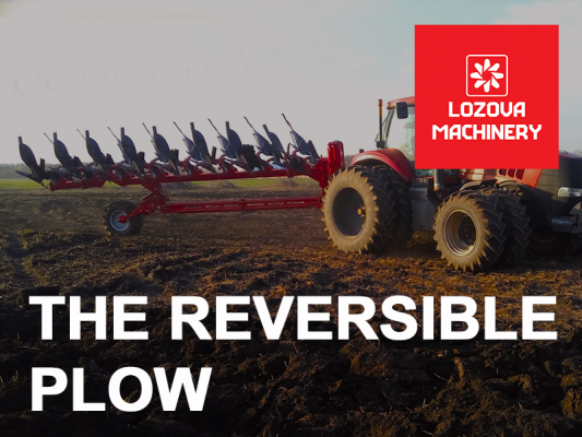 LOZOVA MACHINERY continues to test the reversible plow in the fields
