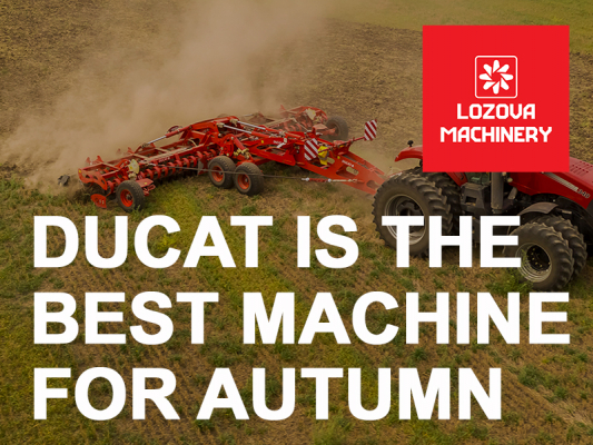 DUCAT is the best machine for autumn
