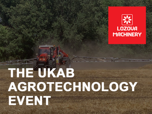 LOZOVA MACHINERY held a successful demonstration of equipment at the UKAB Agrotechnology event